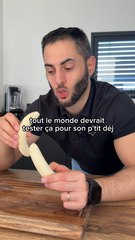 Je fais ça presque tous les matins !