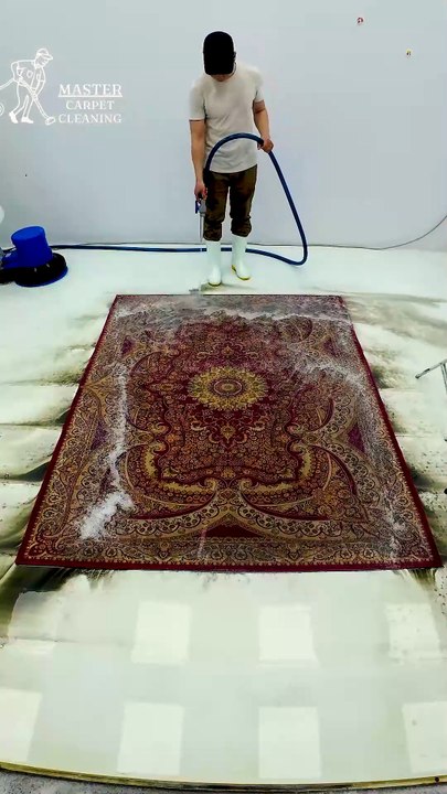 Satisfying Carpet Cleaning: Soap, Scrub, And Shine - Satisfying ASMR #carpetcleaning #shorts