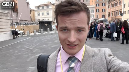 Royal tour video diary: Cameron's police escort and last minute panic after King Charles meets Pope