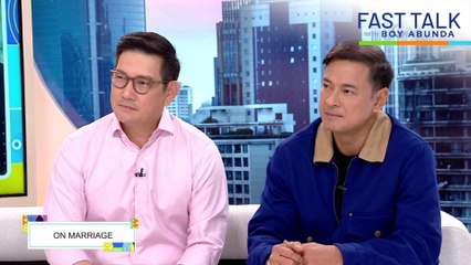 Fast Talk with Boy Abunda: Richard Yap at Allen Dizon sa mga pagsubok sa marriage! (Episode 573)