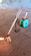 Rocket start with fire  viral  reels