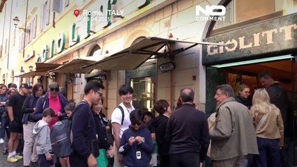 "Gelato ! " : pause glace pour le roi Charles et la reine Camilla lors de leur visite à Rome