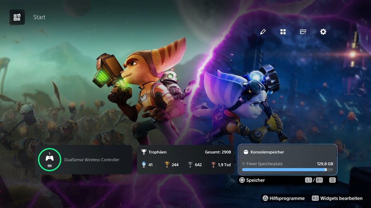 Es gibt neue, dynamische Hintergründe auf der PS5 und wir haben uns drei davon herausgesucht