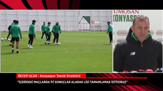 Recep Uçar: İçerideki maçlarda iyi sonuçlar alarak ligi tamamlamak istiyoruz