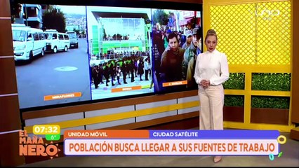 LPZ: PARO DE TRANSPORTE