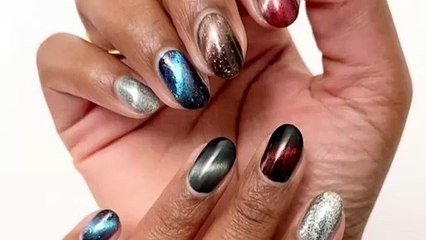Tra aura nails e unghie 3D: ci sono manicure primaverili davvero stravaganti