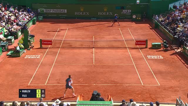Monte-Carlo - Fils surclasse Rublev
