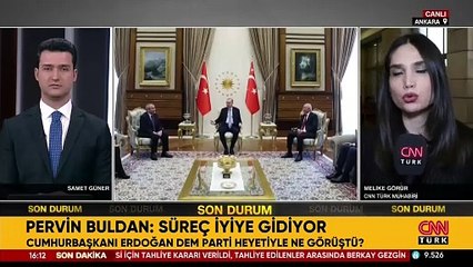 SON DAKİKA... Cumhurbaşkanı Erdoğan, DEM Parti heyetini kabul etti