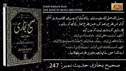 Sahih Bukhari Shareef|Hadees 241 to 250|Urdu Translation of Sahih Bukhari  Shareef#quran #hadees