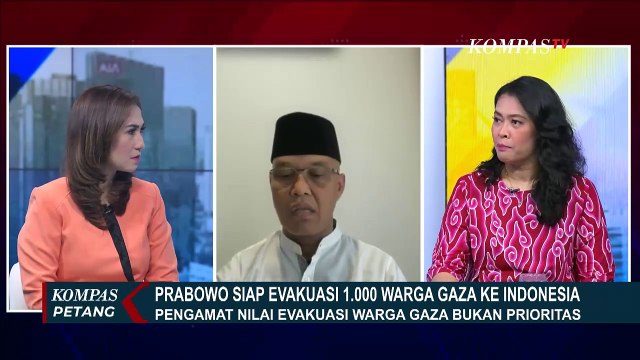 Evakuasi Warga Gaza ke Indonesia, Pengamat: Jangan Sampai Permudah Langkah Israel Menjajah Palestina