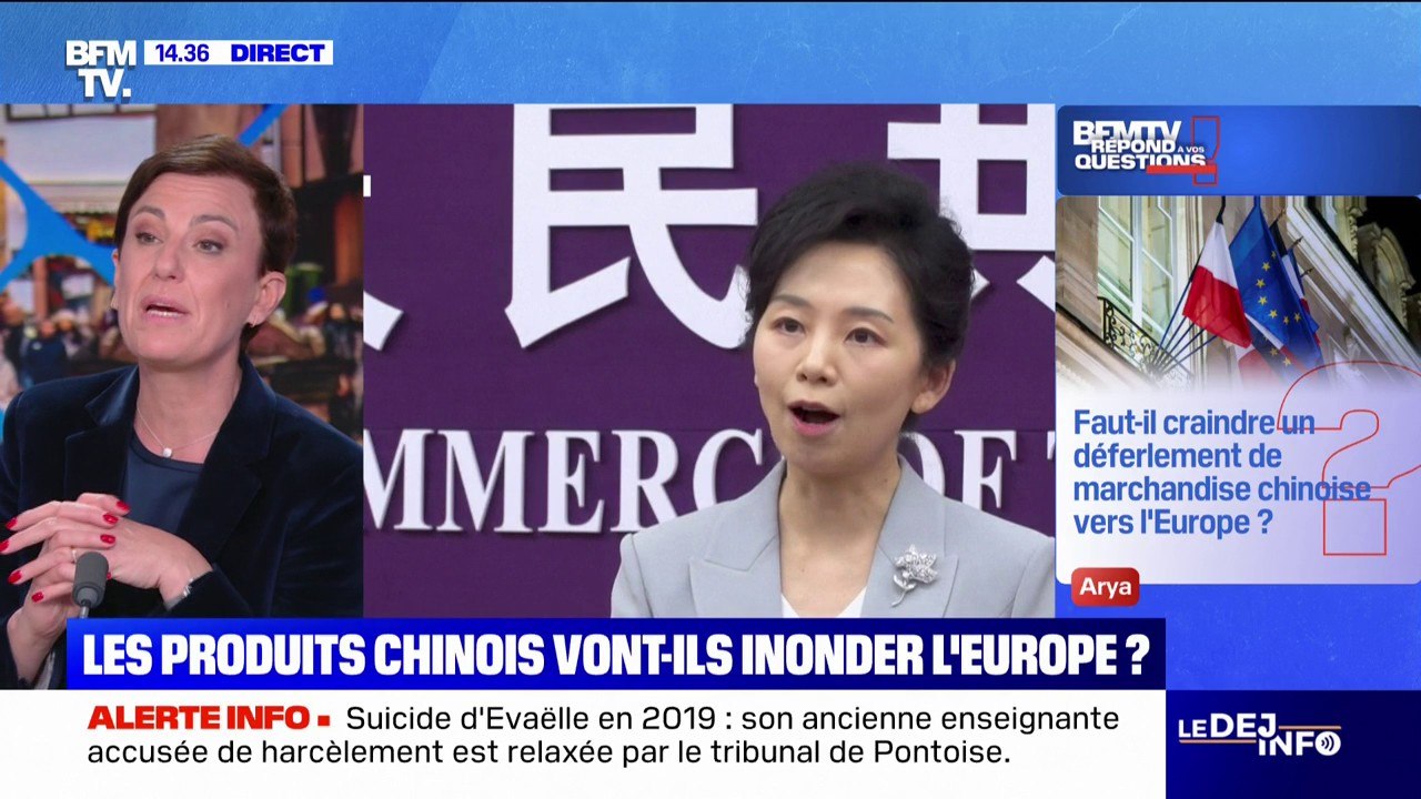 Faut-il craindre un déferlement de marchandises chinoises vers l'Europe? BFMTV répond à vos questions