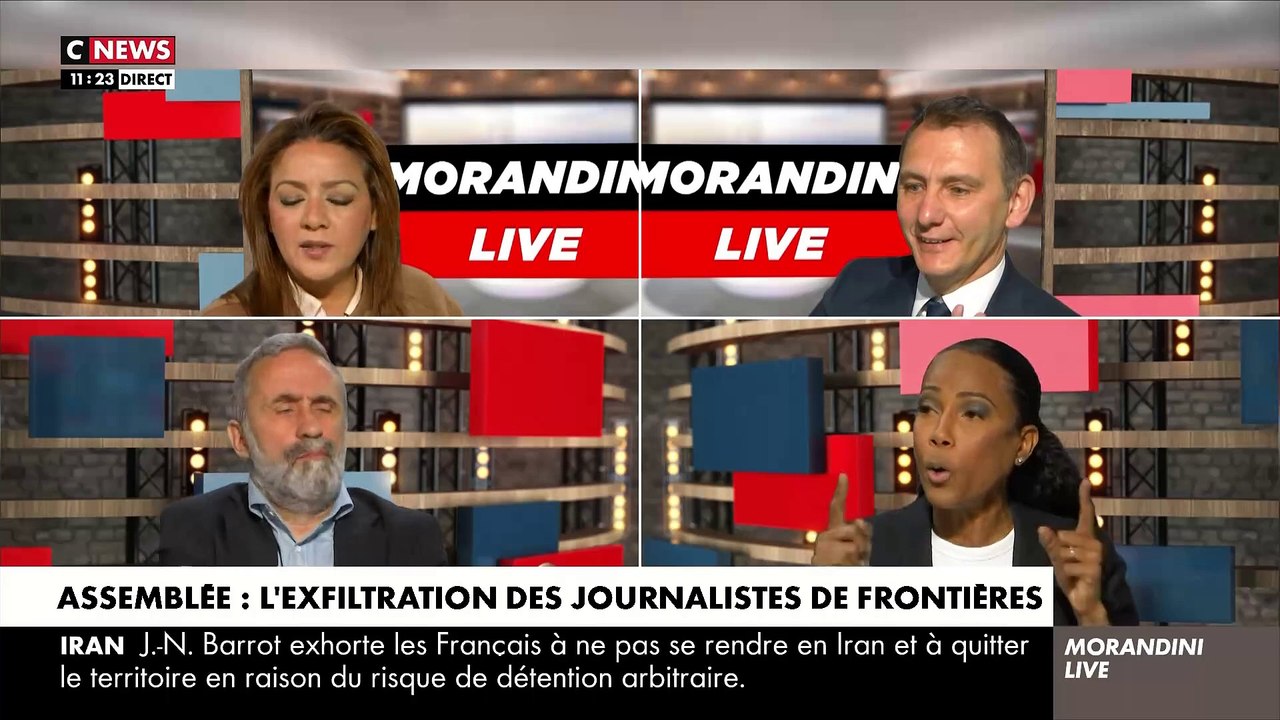 Regardez le coup de colère de Christine Kelly ce matin sur CNews face à Rachida Kaaout dans "Morandini Live"