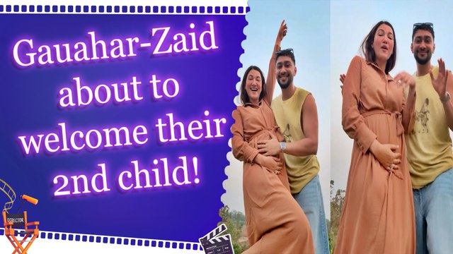 Congratulations pour in for Gauahar Khan and Zaid Darbar as they announce their 2nd pregnancy