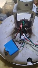 ceiling fan capacitor fitting