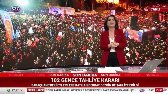 Berkay Gezgin tahliye edildi