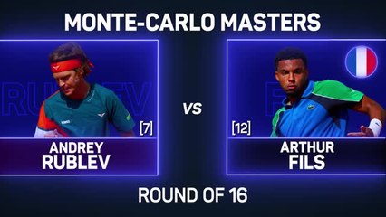 Fils stuns Rublev in 62 minutes