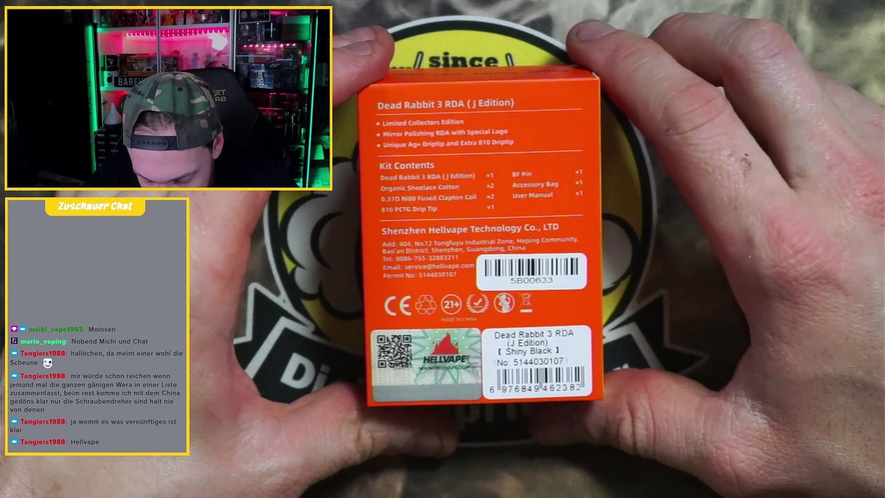 Hellvape Dead Rabbit 3 RDA J Edition Review und Test