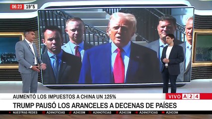 📢🌎 GIRO INESPERADO DE DONALD TRUMP: PAUSÓ ARANCELES A DECENAS DE PAÍSES Y AUMENTÓ LOS DE CHINA