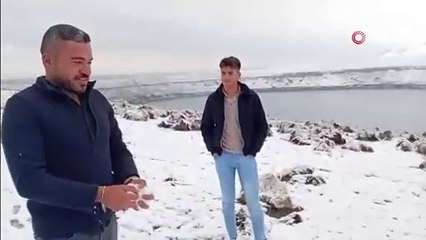 O ilimize Nisan ayında kar yağdı