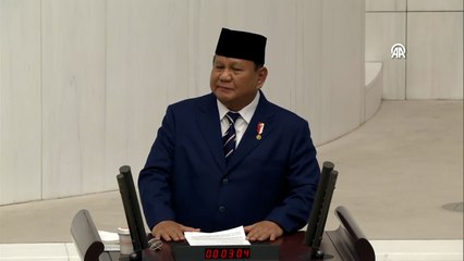Endonezya Cumhurbaşkanı Prabowo: Türk tarihi bana ilham veriyor