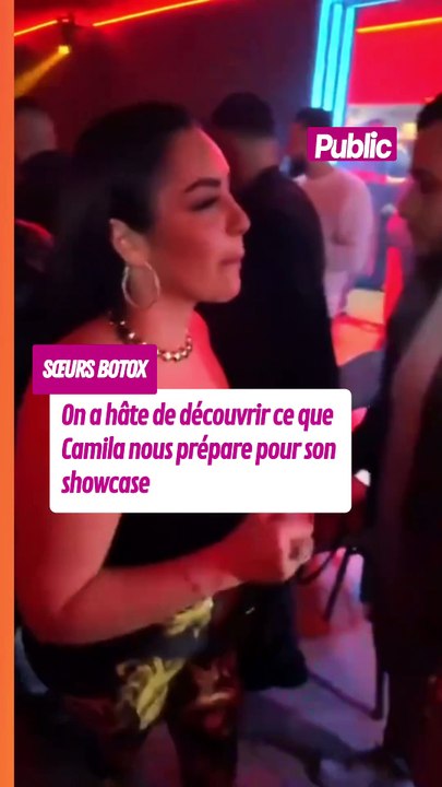 Camila (Les Sœurs Botox) en route pour son showcase