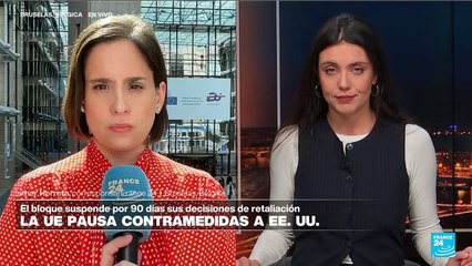 Informe desde Bruselas: la UE suspende su respuesta a los aranceles de Trump