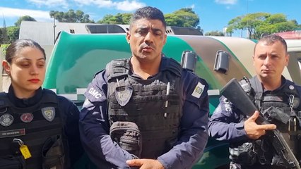 "Na hora que houve resistência um guarda nosso foi lesionado", relata supervisor da GM