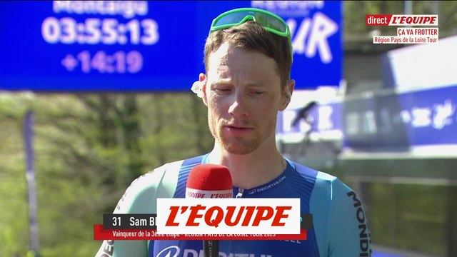 Bennett : « J'ai gagné avec mes jambes et avec ma tête » - Cyclisme - Région Pays de la Loire Tour