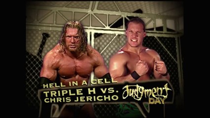 Triple H vs Chris Jericho Hell In A Cell Match - Judgment Day 2002 19/5/02