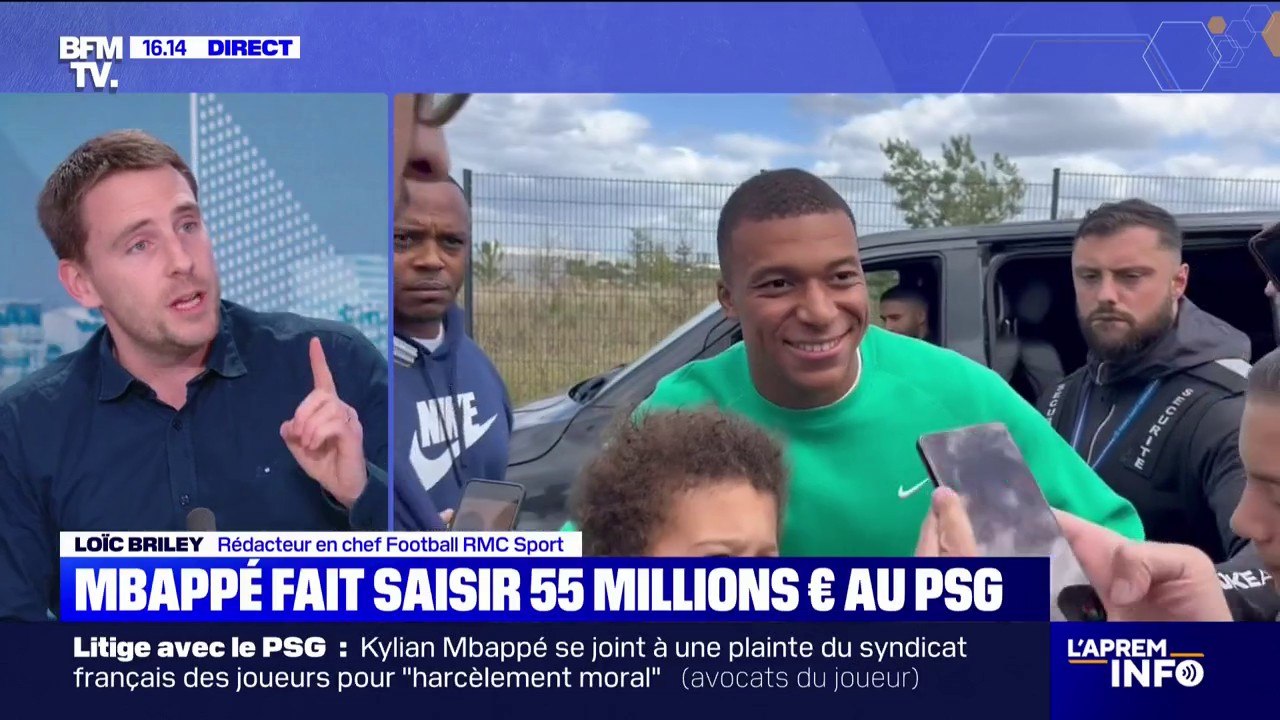 Conflit Mbappé/PSG: Kylian Mbappé fait saisir 55 millions d'euros sur les comptes du PSG, une action devant les prud'hommes bientôt lancée