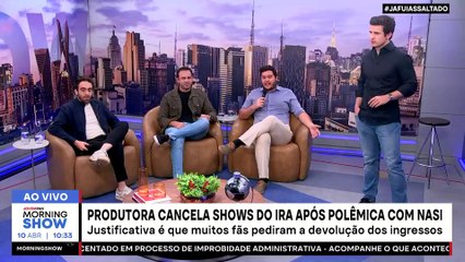 Produtora CANCELA shows da BANDA Ira! após POLÊMICA com Nasi