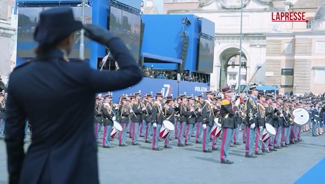 Polizia: Giorgia Meloni alla cerimonia anniversario fondazione