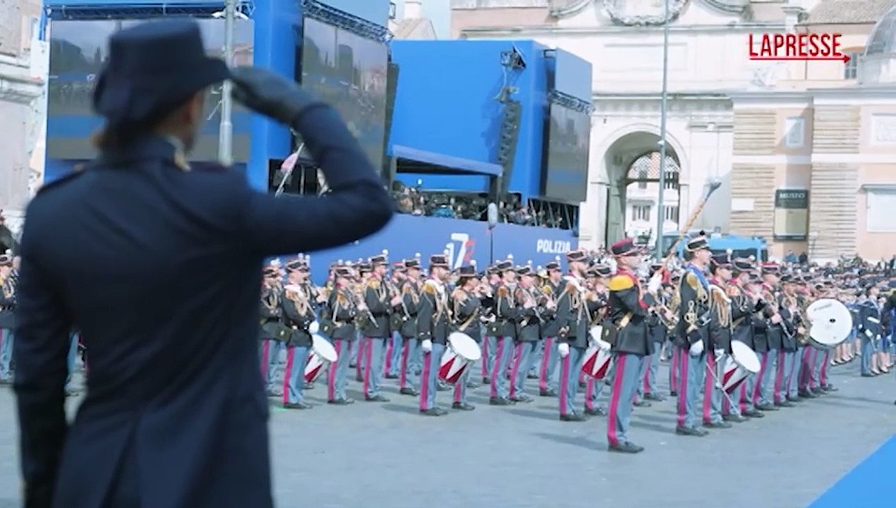 Polizia: Giorgia Meloni alla cerimonia anniversario fondazione