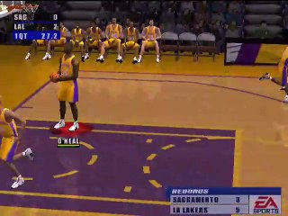NBA Live 2001 online multiplayer - ps2