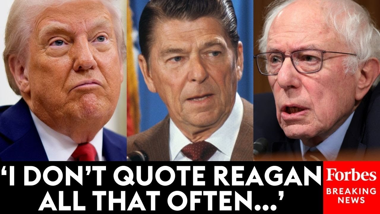 Bernie Sanders Cites Ronald Reagan To Bash President Trump Over His Tariffs