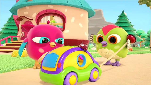 Bebekler için çizgi film - Hop Hop Baykuş ve oyuncak araba - Yeni bölüm! Türkçe