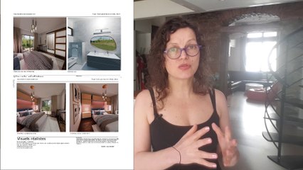 Aménagement de suite parentale: plan sans couloir ni dégagement
