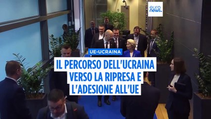L'Ucraina spinge per un'adesione più rapida all'Unione europea al vertice commerciale di Bruxelles