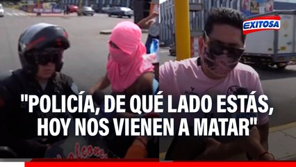 Barristas del Boys se suman al paro de transportistas con arengas contra la inseguridad