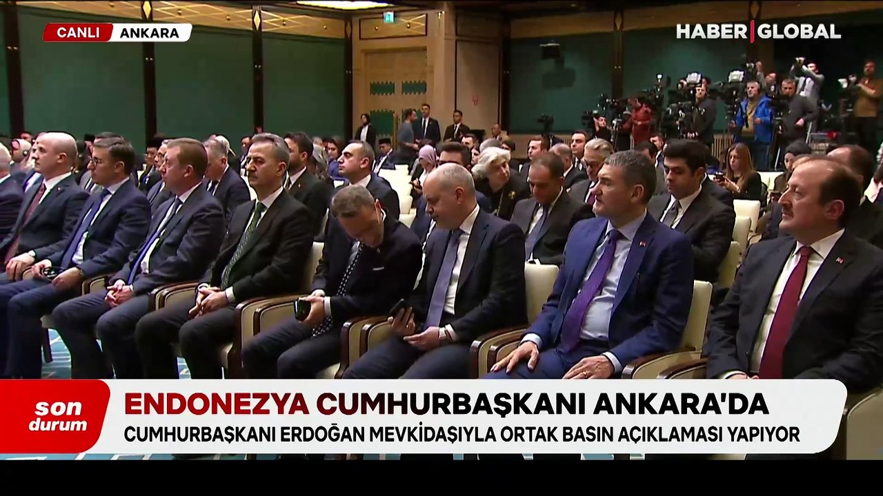 Cumhurbaşkanı Erdoğan: Endonezya ile ticaret hacmi hedefimiz 10 milyar dolar