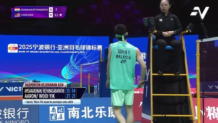 Aaron Chia & Soh Wooi Yik lepasi halangan ke suku akhir di Kejohanan Asia