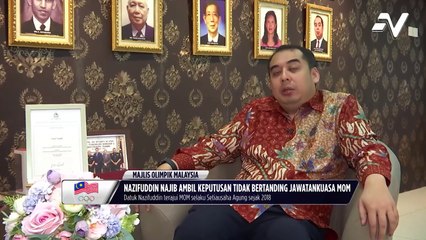 Datuk Nazifuddin sah tidak bertanding pemilihan MOM 2025-2029