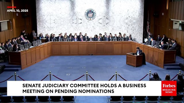 Chuck Grassley Leads Senate Judiciary Committee Hearing On Pending Trump Nominations