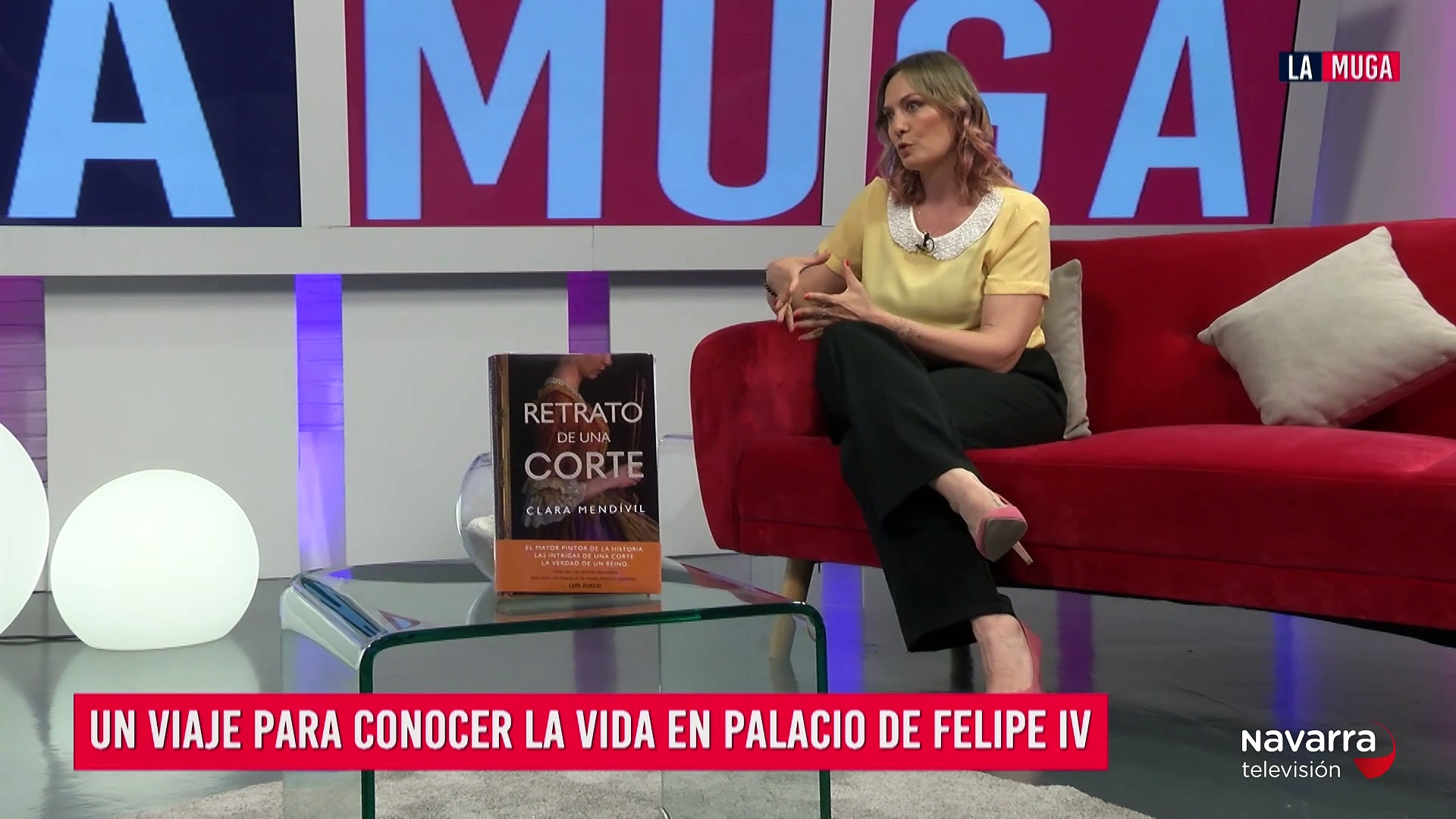 Clara Mendívil presenta su novela histórica 'Retrato de una corte'