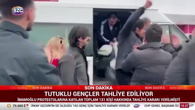Tutuklu gençler tahliye ediliyor!