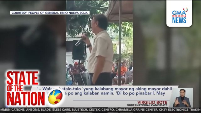 Kandidatong nagsabing walang talo ang kaalyado niya sa kalabang may cancer, pinagpapaliwanag ng COMELEC | SONA