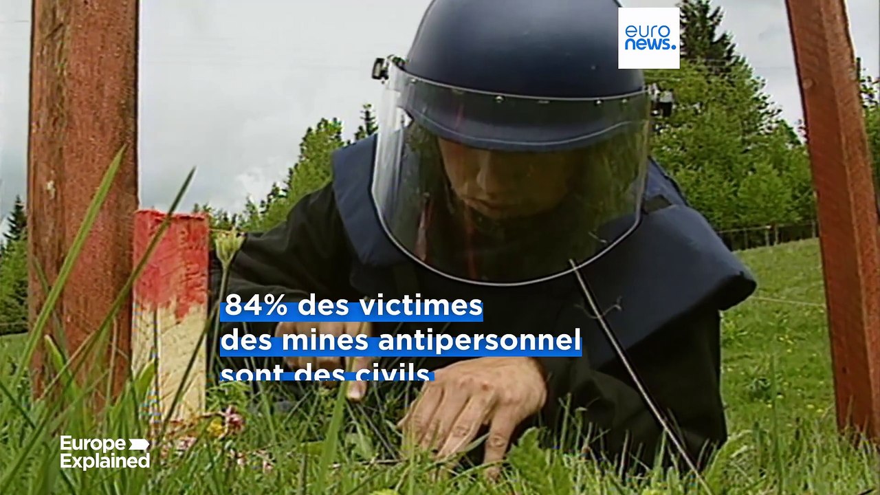 Le retrait de pays de l'UE du traité contre les mines terrestres suscite la controverse