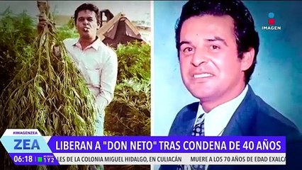 Liberan a "Don Neto" tras cumplir una sentencia de 40 años de prisión