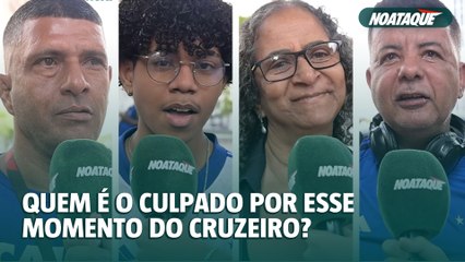 Quem é o culpado por esse momento do Cruzeiro? Veja a opinião da torcida