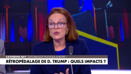 Catherine Nay : «Donald Trump agit comme dans un western»